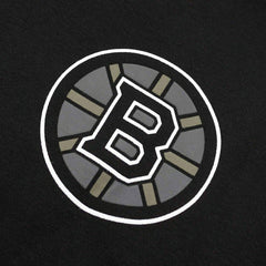 Boston Bruins Tonal Backer '47 Burnside NHL Hoodie Black Classic