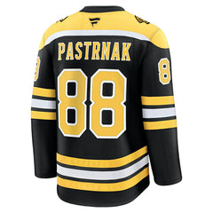 David Pastrnak #88 Boston Bruins Premium NHL Jersey Home Black Fashion