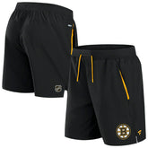 Boston Bruins 2024/25 Authentic Pro Locker Room NHL Shorts Black Classic