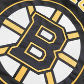 Boston Bruins Heavyweight Satin Mitchell & Ness NHL Jacket Black Taass US