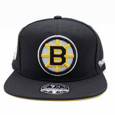 Boston Bruins Vintage Mitchell & Ness Fitted NHL Cap Black Taass for sale