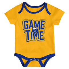 Buffalo Sabres Game Time NHL Baby Bodysuit Set (3-Piece) Taass for sale