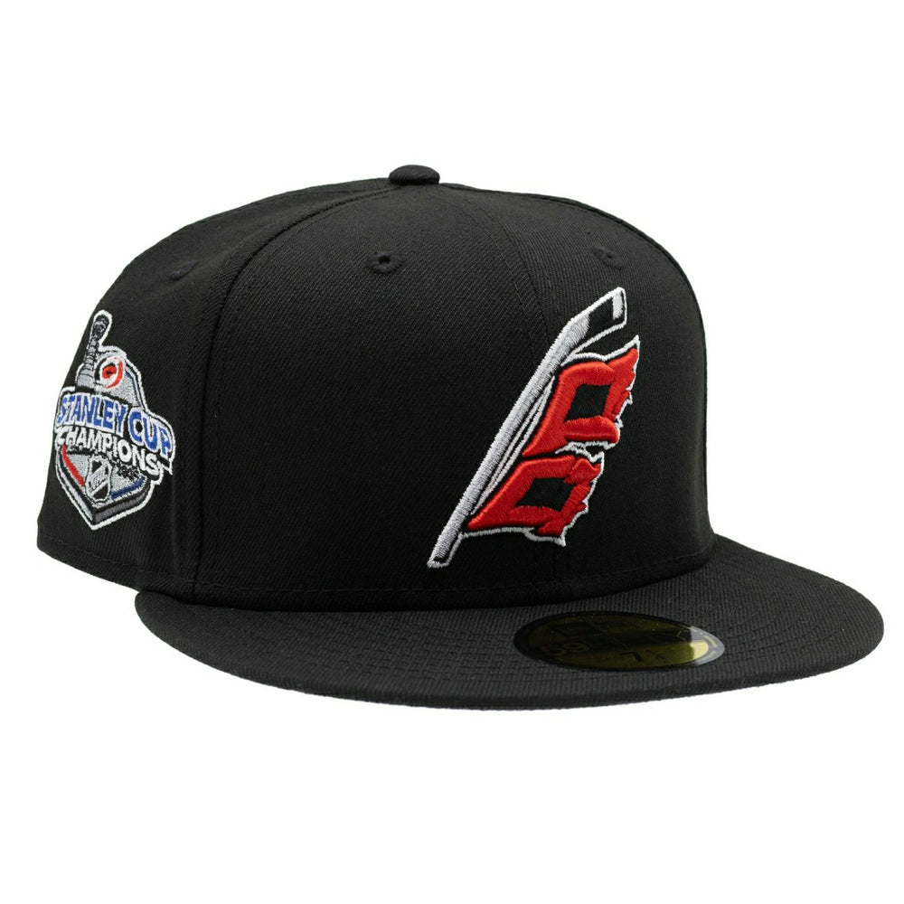 Carolina Hurricanes 2006 Stanley Cup Champs 59FIFTY Fitted NHL Cap Black Lifestyle