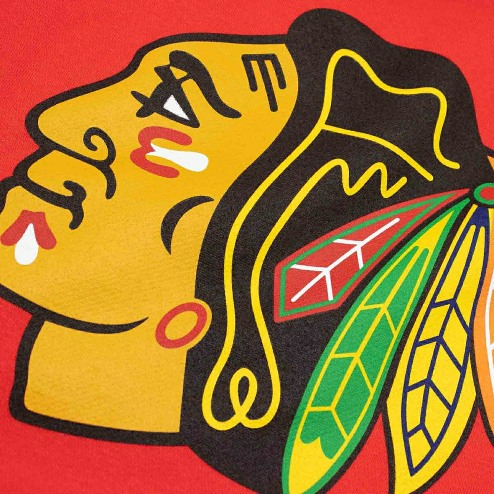 Chicago Blackhawks Primary Logo NHL Hoodie Red Taass sale
