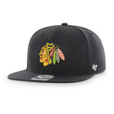 Chicago Blackhawks No Shot Captain Snapback NHL Cap Classic