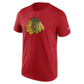 Chicago Blackhawks Primary Logo NHL T-Shirt Red Taass sale