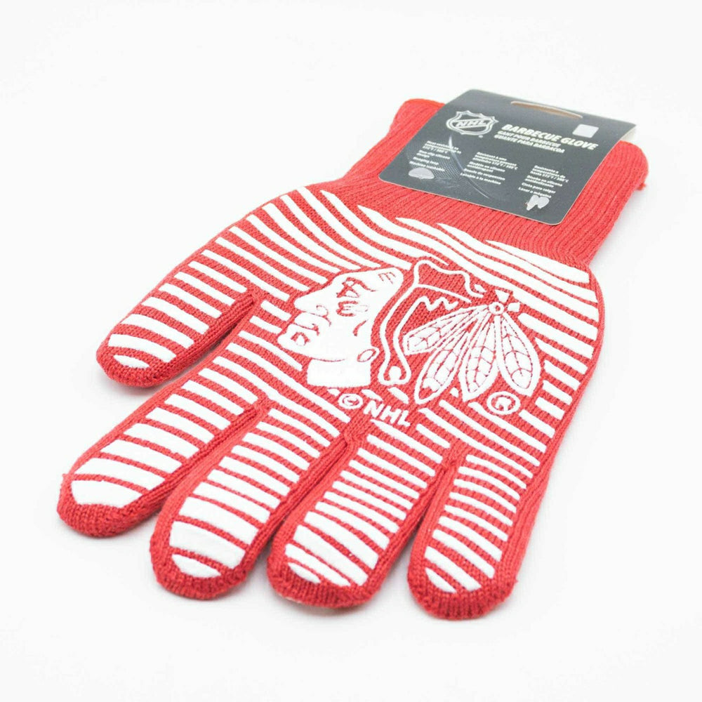 Chicago Blackhawks NHL Barbecue Glove Taass sale