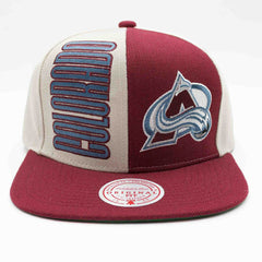Colorado Avalanche Pop Panel Mitchell & Ness Snapback NHL Cap Taass for sale