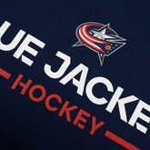 Columbus Blue Jackets 2025/26 Authentic Pro Rink Tech NHL Hoodie Navy Taass sale