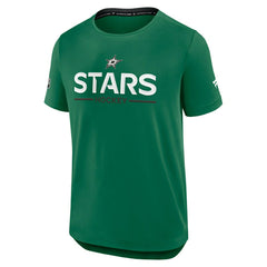 Dallas Stars 2025/26 Authentic Pro Rink Tech NHL T-Shirt Green Fashion
