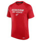 Detroit Red Wings 2024/25 Authentic Pro Rink Tech NHL T-Shirt Red Lifestyle