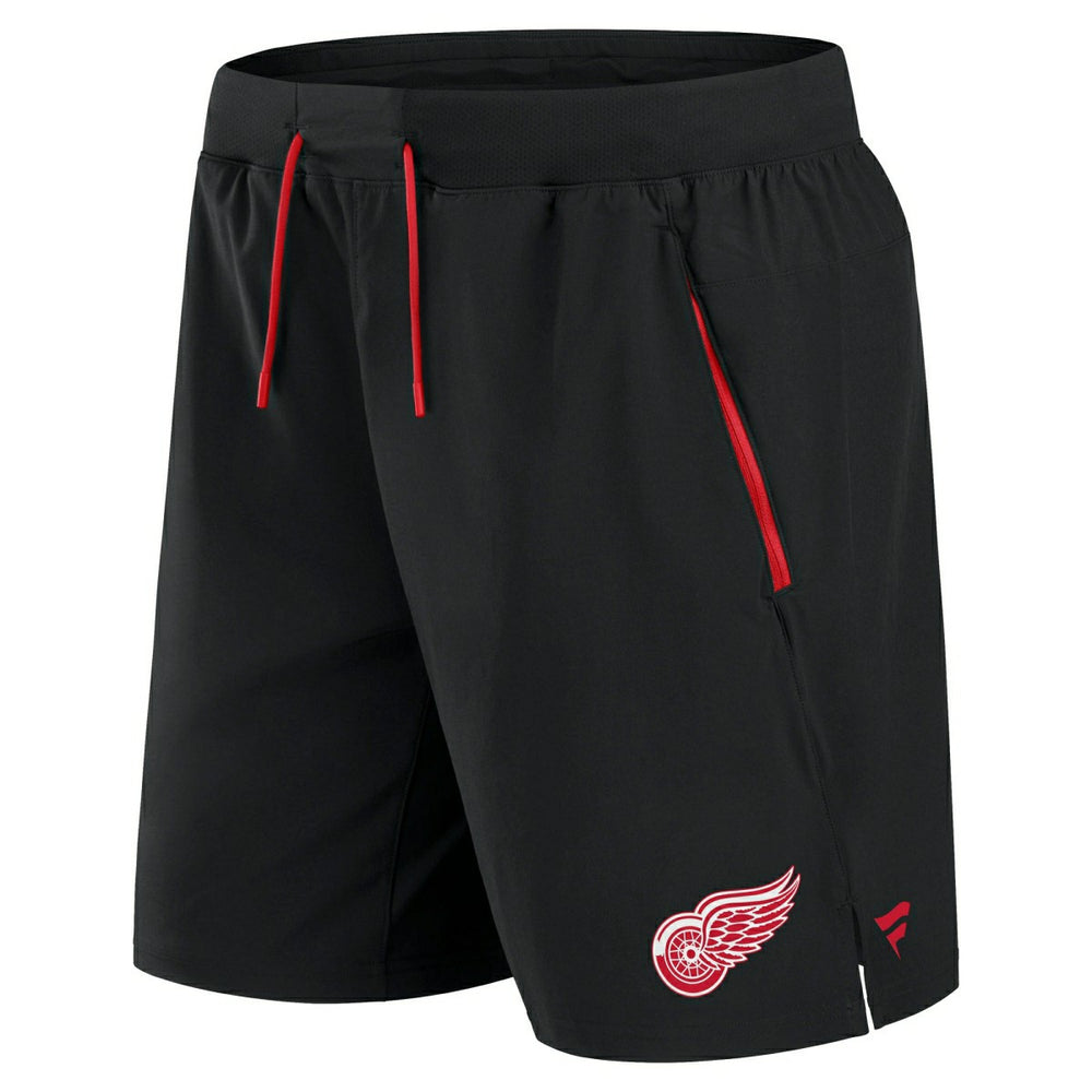 Detroit Red Wings 2024/25 Authentic Pro Locker Room NHL Shorts Black Taass sale