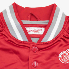 Detroit Red Wings Mitchell & Ness Lightweight Satin NHL Jacket Lifestyle