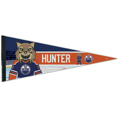 Edmonton Oilers Hunter Mascot Premium NHL Pennant Taass US