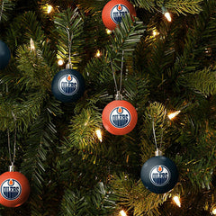Edmonton Oilers NHL Christmas Ornament Set (12-Piece) Taass US