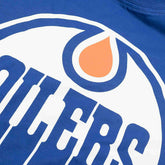 Edmonton Oilers Team Logo '47 Echo NHL T-Shirt Blue Classic