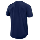 Florida Panthers 2025/26 Authentic Pro Rink Tech NHL T-Shirt Navy Classic