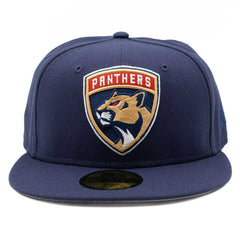 Florida Panthers New Era 59FIFTY Fitted NHL Cap Navy Taass sale