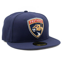 Florida Panthers New Era 59FIFTY Fitted NHL Cap Navy Taass sale