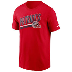 New England Patriots Blitz Nike Essential NFL T-Shirt Red Classic
