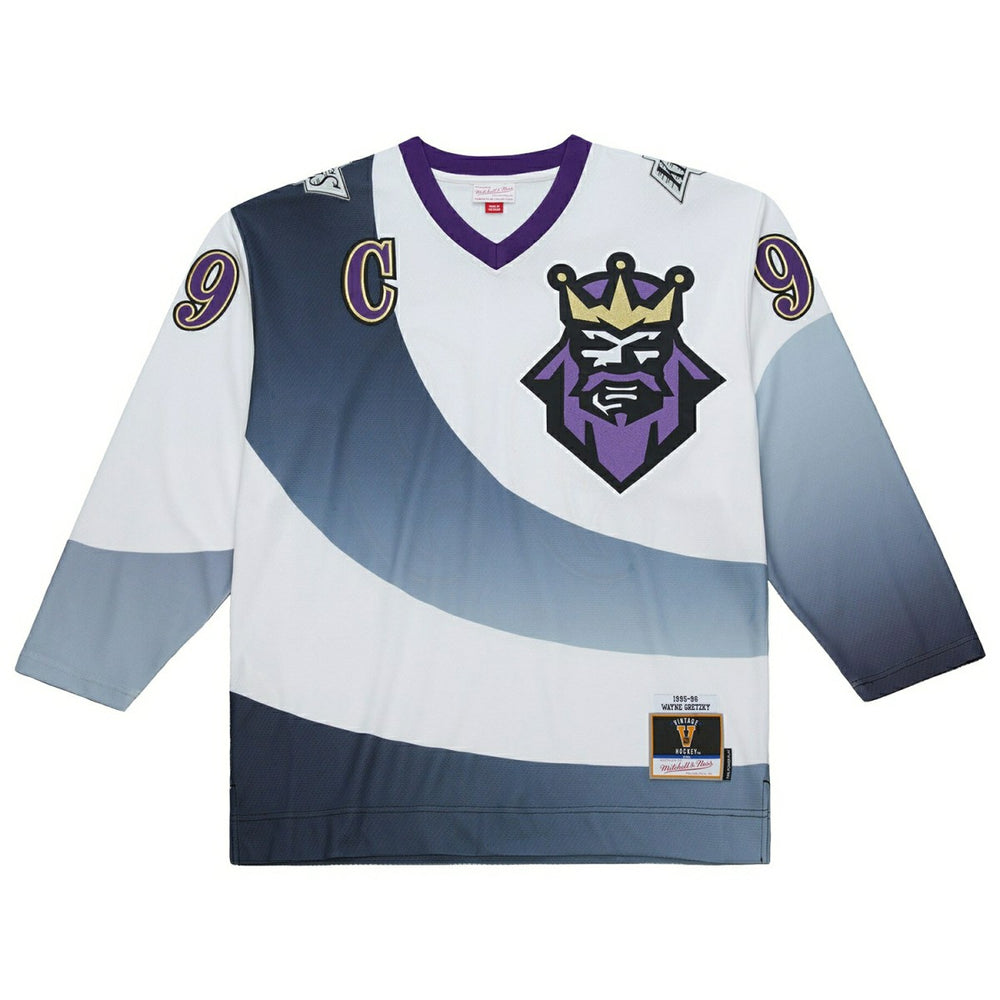 Wayne Gretzky #99 Los Angeles Kings 1995-96 Premium Power Play NHL Jersey White Taass sale
