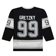 Wayne Gretzky #99 Los Angeles Kings 1992-93 Premium Power Play NHL Jersey Black Taass for sale