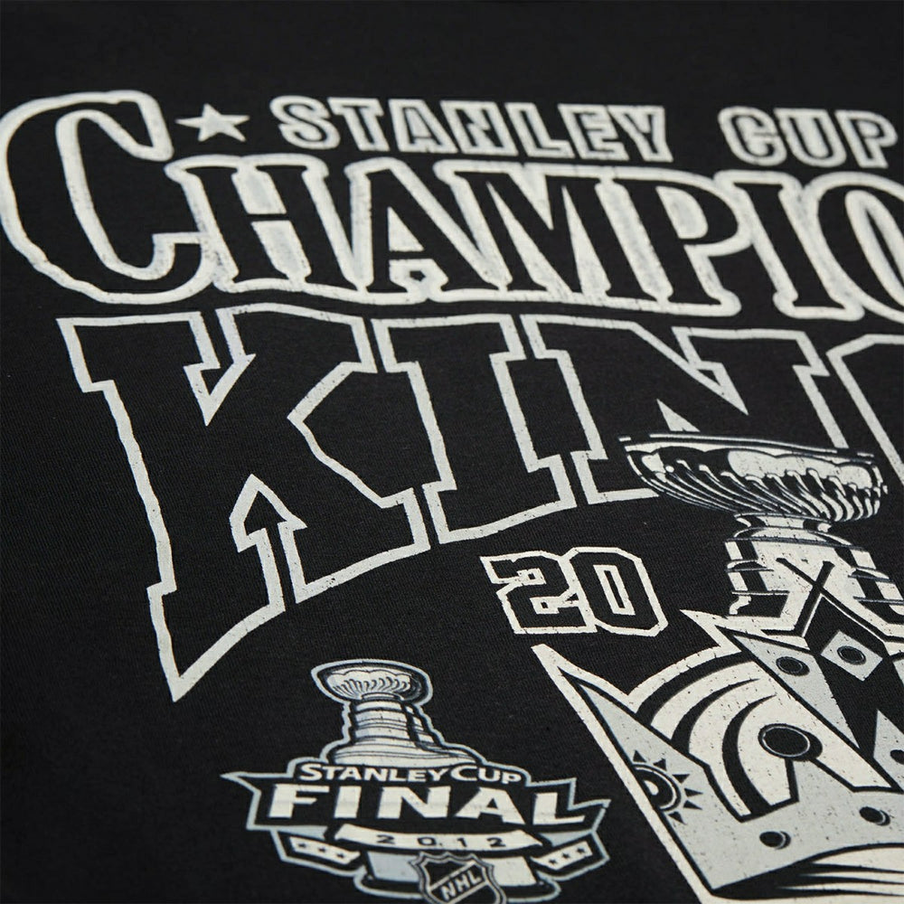 Los Angeles Kings Mitchell & Ness Big Champ NHL T-Shirt Black Taass US