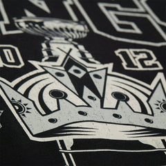 Los Angeles Kings Mitchell & Ness Big Champ NHL T-Shirt Black Taass US