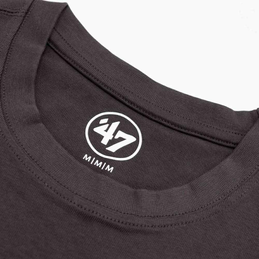 Los Angeles Kings Vintage Logo '47 Drop Shoulder NHL T-Shirt Carbonite Taass for sale
