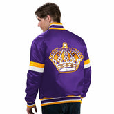 Los Angeles Kings Starter Vintage Diveplay NHL Varsity Jacket Taass sale