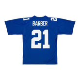 Tiki Barber #21 New York Giants 2005 Mitchell & Ness Legacy NFL Jersey Blue Taass US
