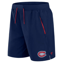 Montreal Canadiens 2024/25 Authentic Pro Locker Room NHL Shorts Navy Taass US