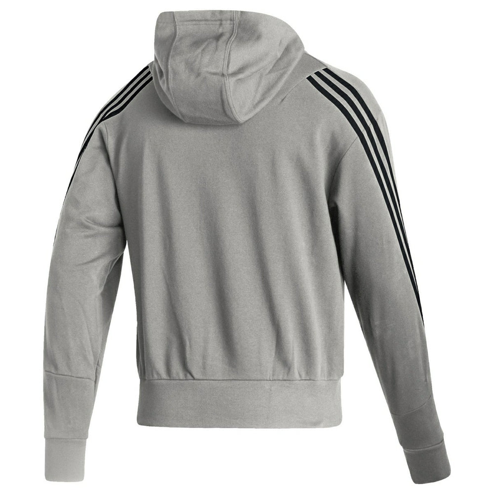 Nashville Predators adidas 2021/22 NHL Authentic Apparel Full-Zip Hoodie Grey Lifestyle