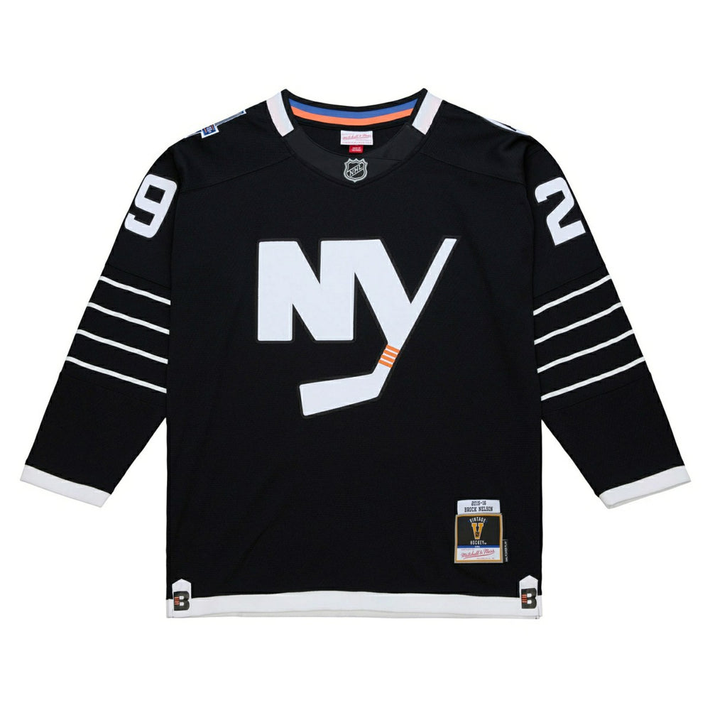 Brock Nelson #29 New York Islanders 2015-16 Premium Power Play NHL Jersey Black Taass sale