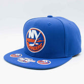 New York Islanders Hat Trick Mitchell & Ness Snapback NHL Cap Blue Classic