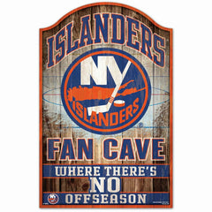 New York Islanders WinCraft NHL Fan Cave Wood Sign Lifestyle