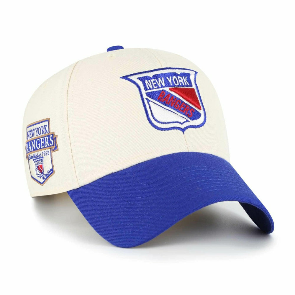 New York Rangers Established Patch Sure MVP Snapback NHL Cap Natural Taass sale