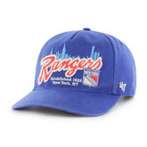 New York Rangers Hitch Charlton '47 Adjustable NHL Cap Blue Taass for sale