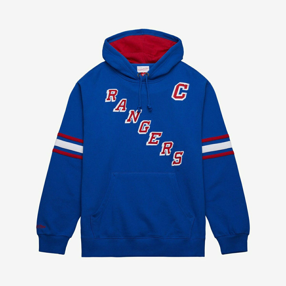Mark Messier #11 New York Rangers 1993-94 Mitchell & Ness NHL Hoodie Blue Taass sale
