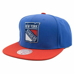 New York Rangers Team 2-Tone Mitchell & Ness Snapback NHL Cap Classic