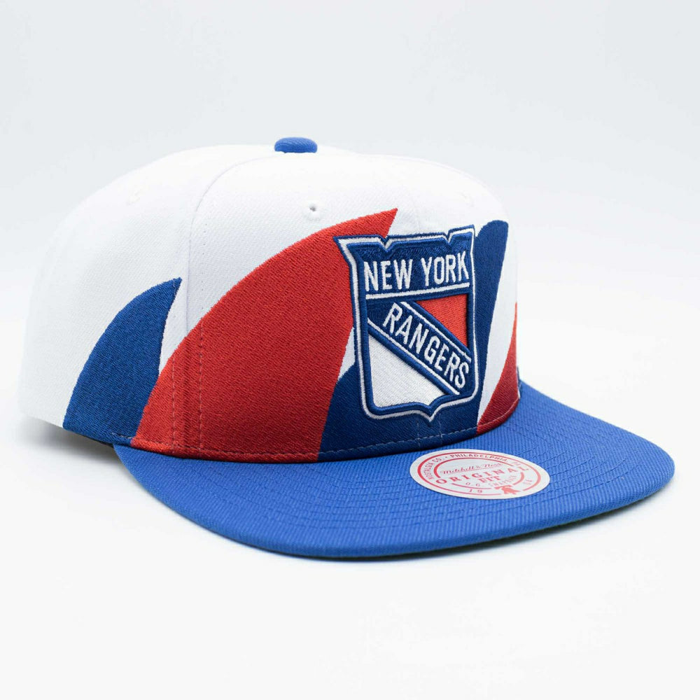 New York Rangers Sharktooth 2-Tone Mitchell & Ness Snapback NHL Cap Taass US