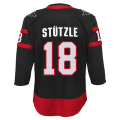 Tim Stützle #18 Ottawa Senators Premier NHL Jersey Black (YOUTH) Taass US