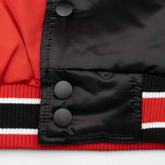 Ottawa Senators Closer Reversible NHL Varsity Jacket Black/Red Taass sale