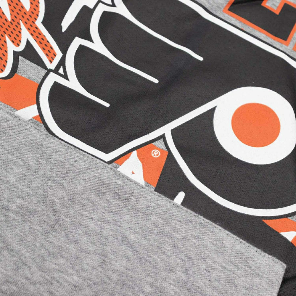 Philadelphia Flyers Sport Classics Oversized NHL Hoodie Gray Fashion