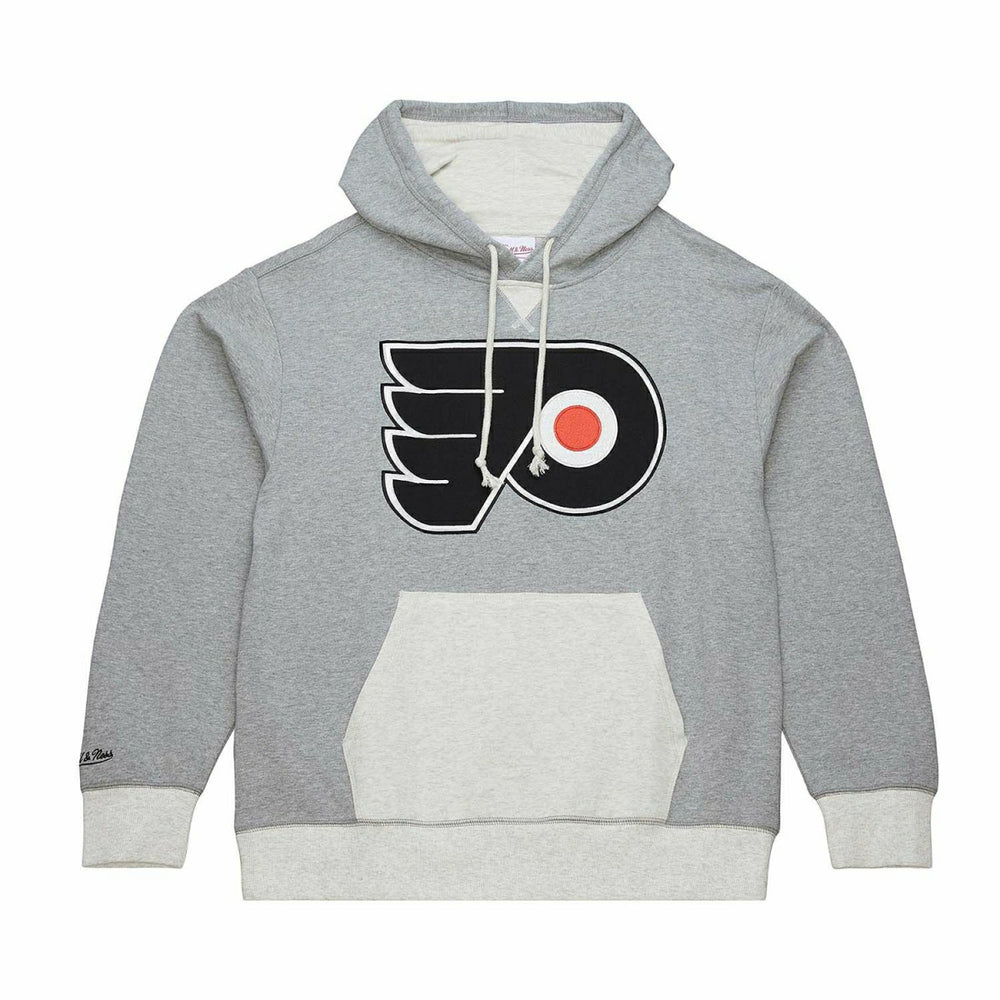 Philadelphia Flyers Mitchell & Ness Heritage Fleece NHL Hoodie Gray Taass for sale