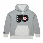 Philadelphia Flyers Mitchell & Ness Heritage Fleece NHL Hoodie Gray Taass for sale