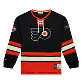 Philadelphia Flyers Mitchell & Ness Heritage NHL Lace-Up Jersey Crew Lifestyle