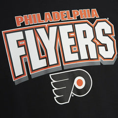 Philadelphia Flyers All Over Mitchell & Ness NHL Crew Fleece Pullover Taass for sale