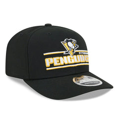 Pittsburgh Penguins NHL Stated 9SEVENTY Stretch-Snap Cap Black Lifestyle
