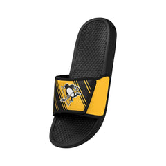 Pittsburgh Penguins Legacy Velcro NHL Sport Slides Taass sale